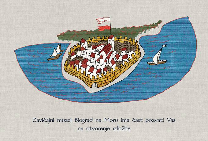 Autor izložbenih ilustracija: Milan Trenc