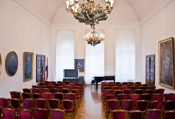 Velika dvorana - Barokna palača Vojković-Oršić-Kulmer-Rauch (Hrvatski povijesni muzej)