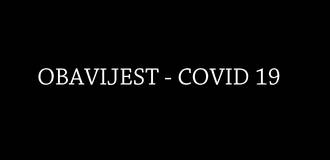 Naputak o postupanju tijekom epidemije koronavirusa (COVID-19)