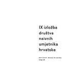 IX izložba društva naivnih umjetnika Hrvatske