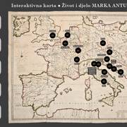 Interaktivna karta ● Život i djelo MARKA ANTUNA de DOMINISA